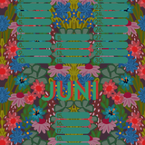 Verjaardagskalender van Studio LilaLine met twaalf kleurrijke, illustratieve pagina’s – elke maand is versierd met een unieke print uit de LilaLine-collectie, van bloemen en fantasiedieren tot grafische patronen in vrolijke kleuren. De kalender is sfeervol en speels, met voldoende ruimte om verjaardagen en speciale momenten op te schrijven. Een echte blikvanger aan de muur, het hele jaar door.