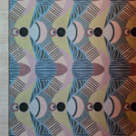 Op maat gemaakte droogloopmat Petit Déjeuner in zachte pasteltinten met ontbijtillustraties – lieve design deurmat voor binnen van Studio LilaLine