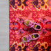 Op maat gemaakte droogloopmat Bold Retro Pink met roze retroprint – design deurmat voor binnen van Studio LilaLine