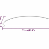 Stripes – Luxe trapbekleding met print