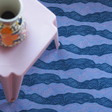Sample Mat - Waves - Paars