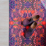 Sample Mat - Mirror Bloom - Paars