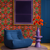 Mirror Bloom - Kleurrijk Bloemen behang