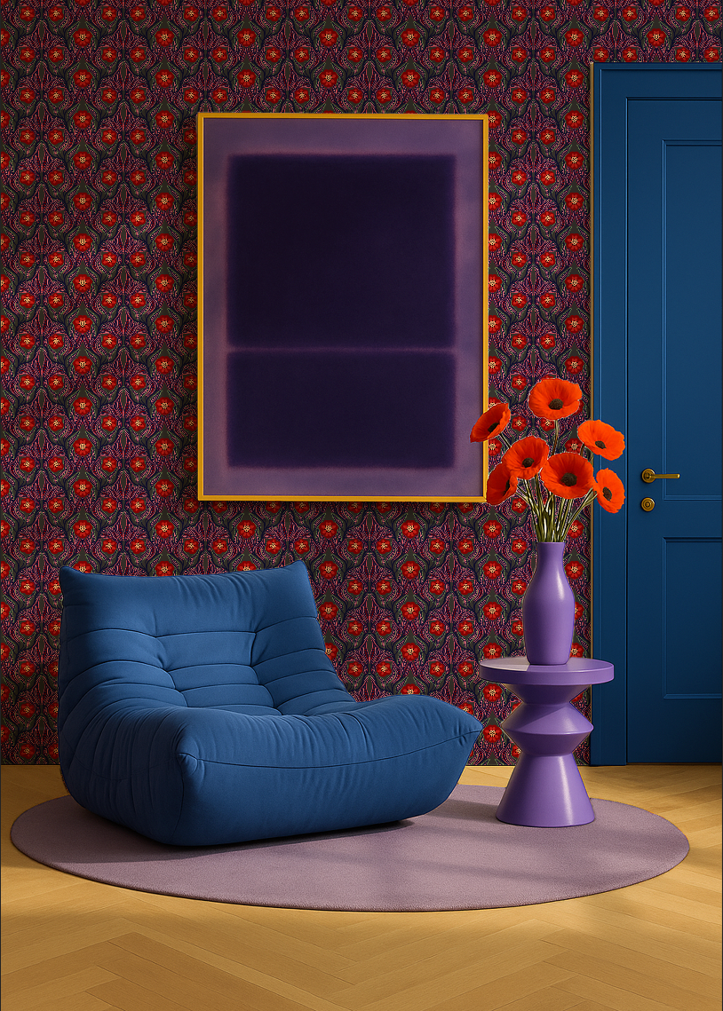 Lush Garden - Kleurrijk Bloemen behang