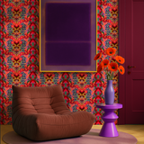 Bold Retro - Kleurrijk Bloemen behang