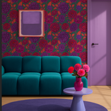 Dahlia wallpaper – colorful floral wallpaper in seasonal colors