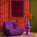 Bold Retro - Kleurrijk Bloemen behang