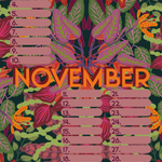 Verjaardagskalender van Studio LilaLine met twaalf kleurrijke, illustratieve pagina’s – elke maand is versierd met een unieke print uit de LilaLine-collectie, van bloemen en fantasiedieren tot grafische patronen in vrolijke kleuren. De kalender is sfeervol en speels, met voldoende ruimte om verjaardagen en speciale momenten op te schrijven. Een echte blikvanger aan de muur, het hele jaar door.