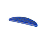 Design trapmat met zigzag patroon in blauwe  kleur
